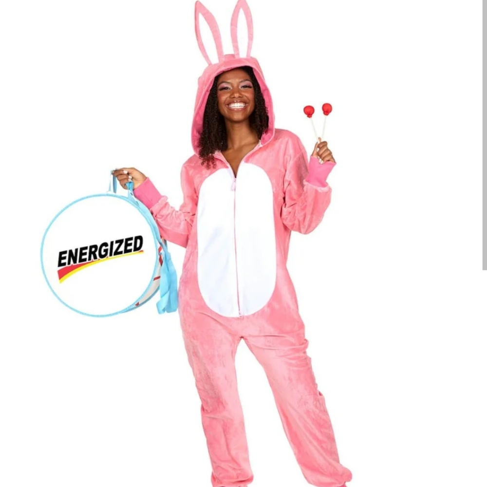 Pink Bunny Costume Onesie